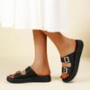 35-43 New Summer Casual Sandals for Women, Comfortable, Non-slip, Buckle, One-strap Sandals