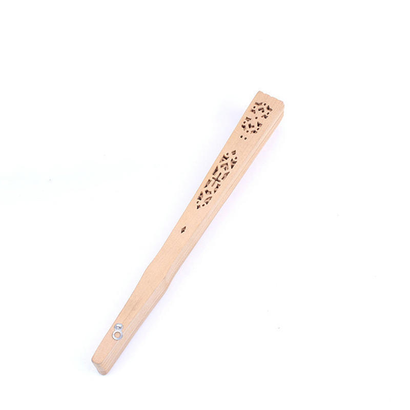 Винтажный складной бамбуковый оригинальный деревянный резной веер для свадьбы, вечеринки, 1 шт.