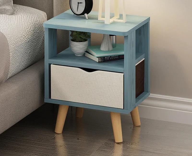 Прикроватная тумбочка простая современная тумбочка для хранения вещей простая спальня прикроватная тумбочка небольшой шкаф экономичный трансграничный