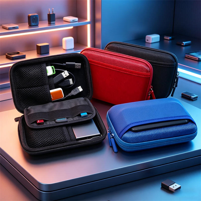 Ударопрочная Портативная Сумка для Хранения Жесткого Диска Power Bank Защитный Чехол Дорожный Органайзер для Электронных Устройств Чехол