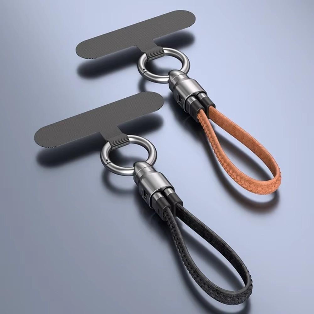 240W USB C Cable Leather Lanyard Keychain Charger Cord PD3.0 Keychain Cable For Laptop