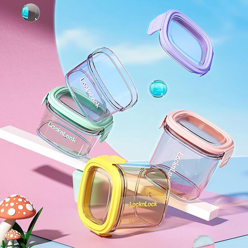 Lock&Lock Dopamine Clear Airtight Food Container Set