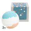 Corecos Bubble & Pop Ocean Wave Bath Bomb, 200g, 2 Pieces