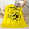 Borussia Dortmund Blanket Comfortable Perfect For Bedding Seaside Bed Four Seasons Universal Modern Unique Gift For Family And Friends Camping