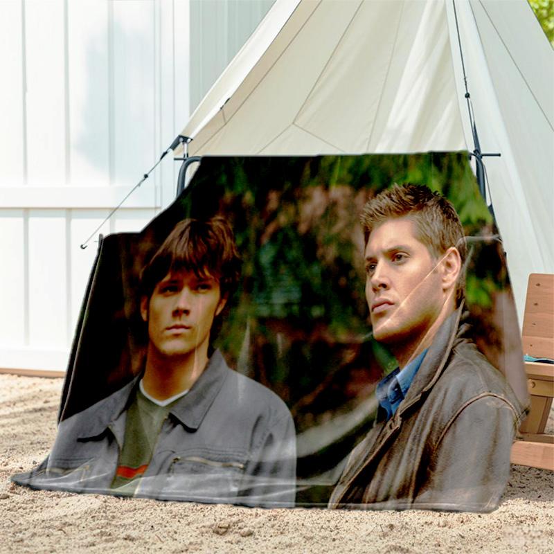 1pc supernatural blanket, all season lightweight home office outdoor nap multifunctional blanket