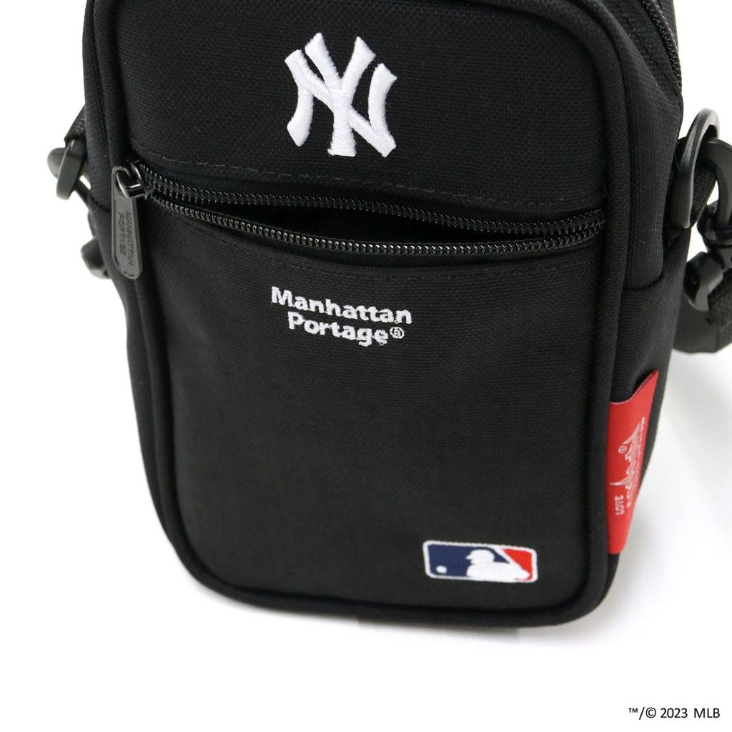 Оригинальная сумка через плечо MP1436MLBYANKEES Cobble Hill Bag MLB YANKEES BLK [Manhattan Portage] [Официальный] (Мэриленд)
