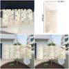 Wood Kids Growth Chart Jigsaw Puzzle Children Height Gauge Ruler  Home Decoration