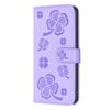 For Oppo A38,A18,A58,A98,A78,Realme C55,C53,C33,Find X6,A57 4G...Lucky Grass Four Leaf Clover Pattern PU Leather Flip Stand Wallet Phone Case Cover