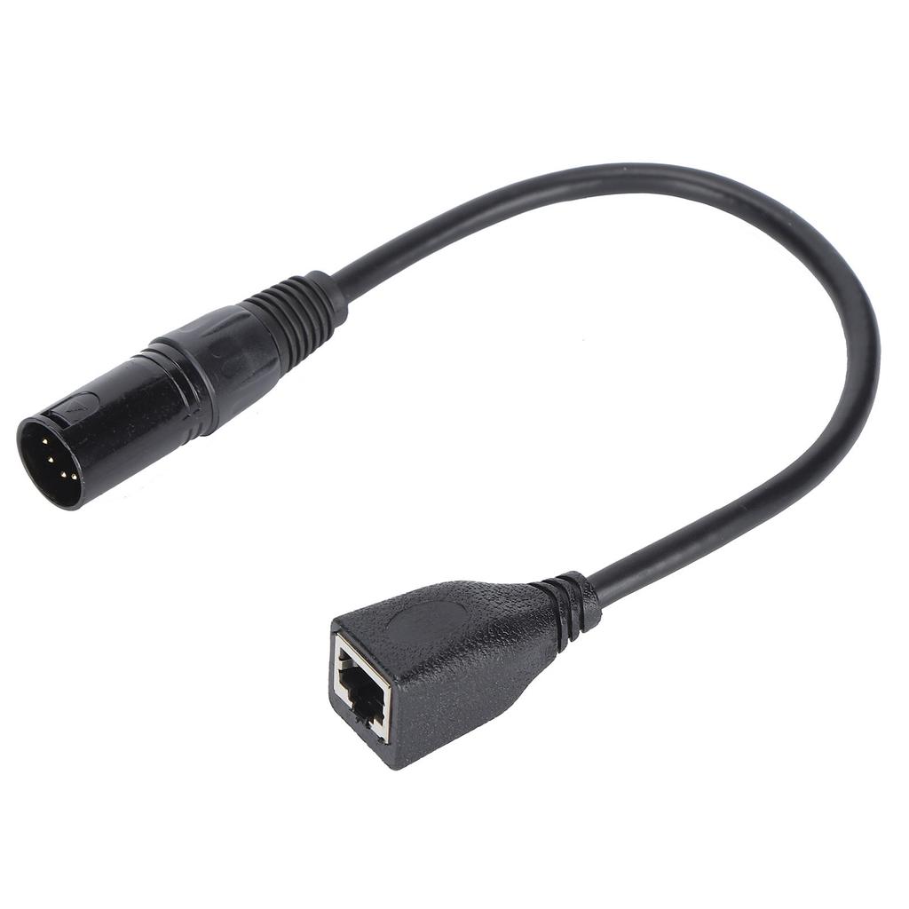 JORINDO JD6099 Адаптерный кабель 5-контактный XLR Male на RJ45 Female Медный проводник без кислорода