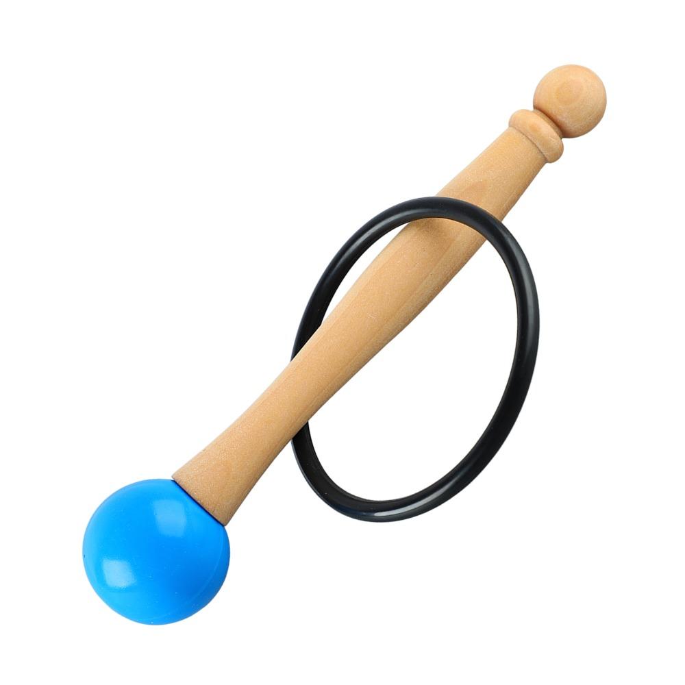 Blue+Black+Wood Percussion Stick Percussion Accessories Playing Crystal Singing Bowl