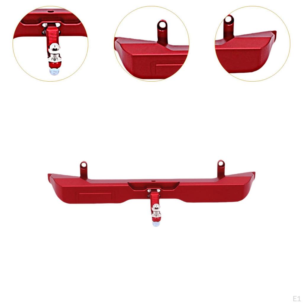 1/12 Удобные бамперы для радиоуправляемой машины со светодиодными фонарями, буксировочная проушина для H12Y H12Y+