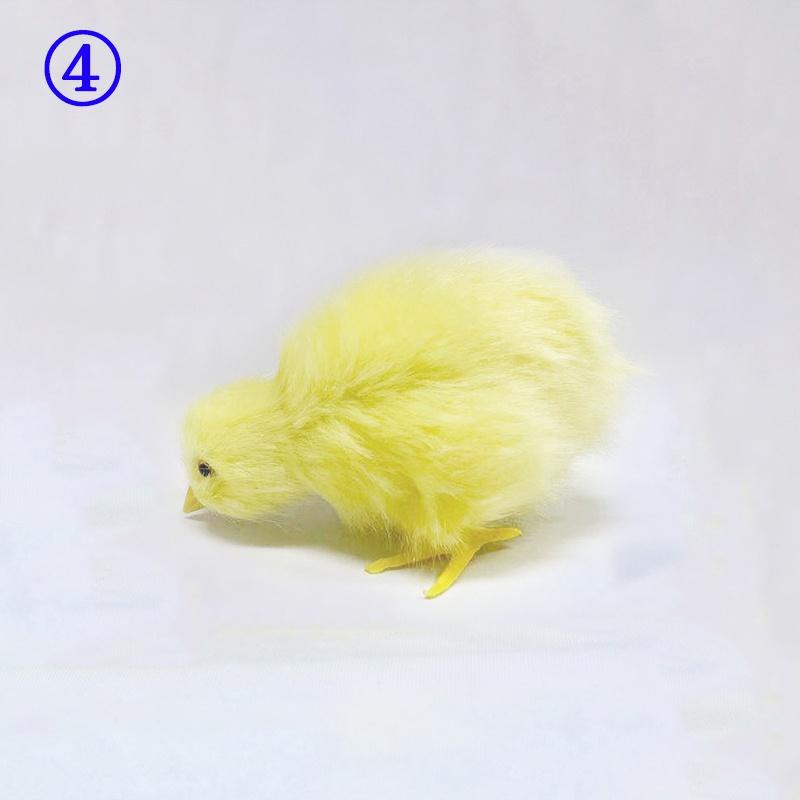 Имитация цыпленка, плюшевая игрушка, реалистичная пушистая кукла-животное, искусственная модель курицы, фигурка, детское познание, пасхальный подарок, детская игрушка