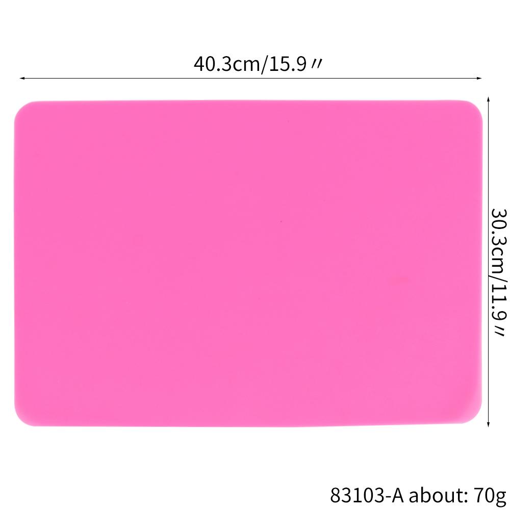 Table Protector Silicone Placemat 40x60cm Kids DIY Crafts Table Mat Heat Resistant Waterproof Non Slip Kitchen Counter Protector