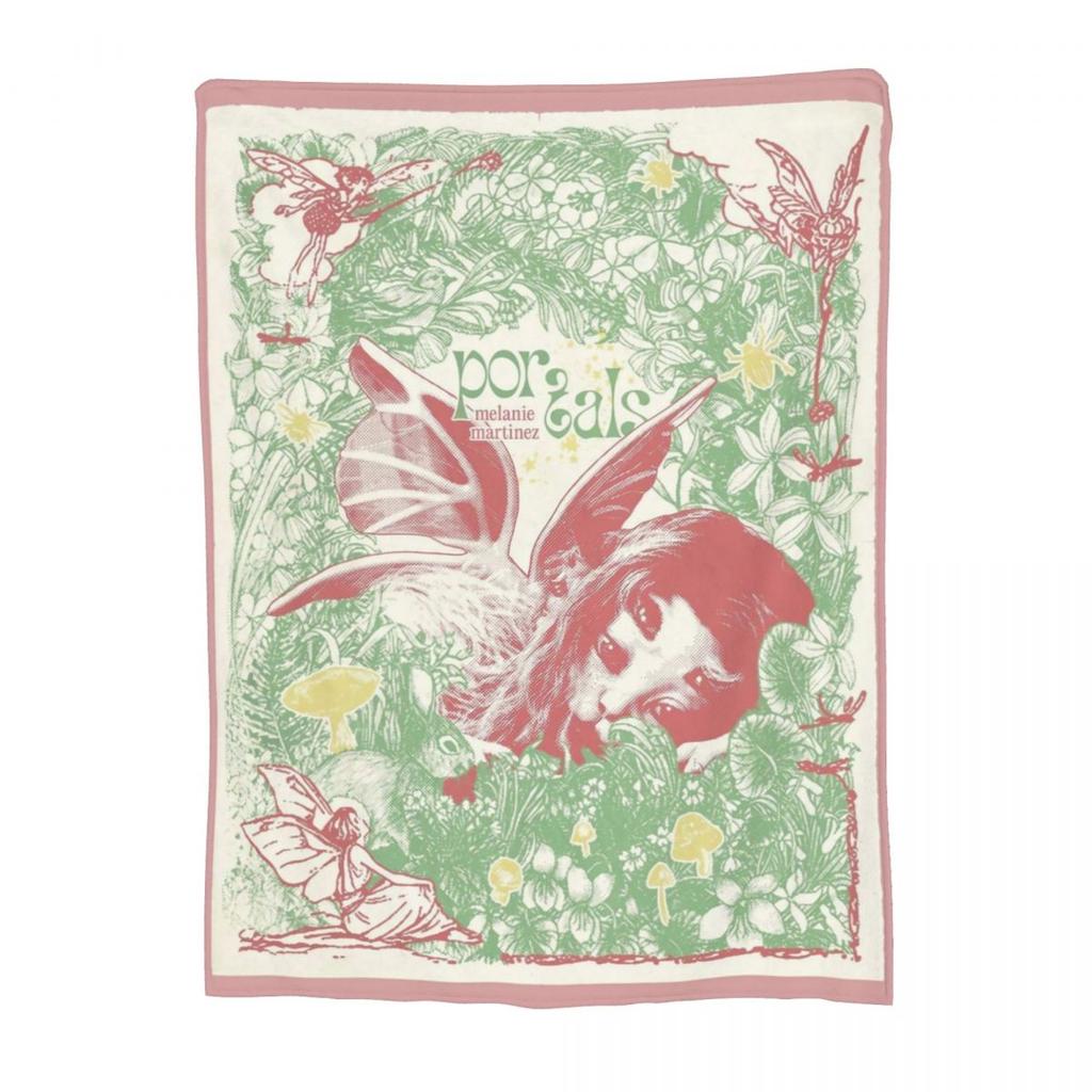 Мелани Мартинес Порталс Одеяло Флис Всесезонный Дышащий Легкий Тонкий Плед для Дивана Путешествия Постельные Принадлежности Пледы