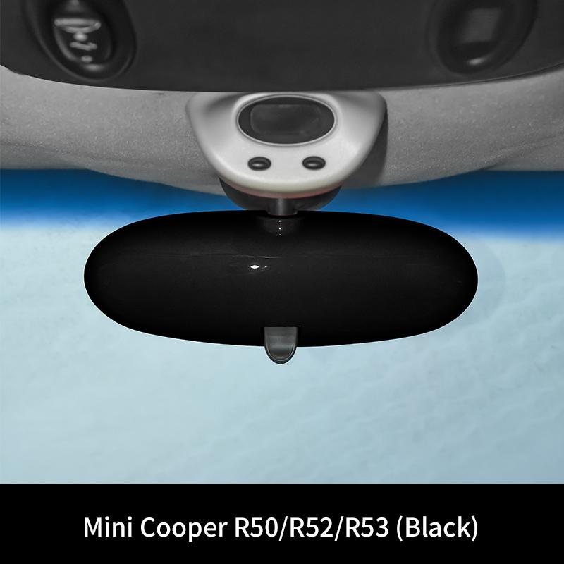 Car Rear View Mirror Protector Frame For Mini Cooper R50 R52 R53 Center Console Accessories Interior Rearview Decor Cover Case