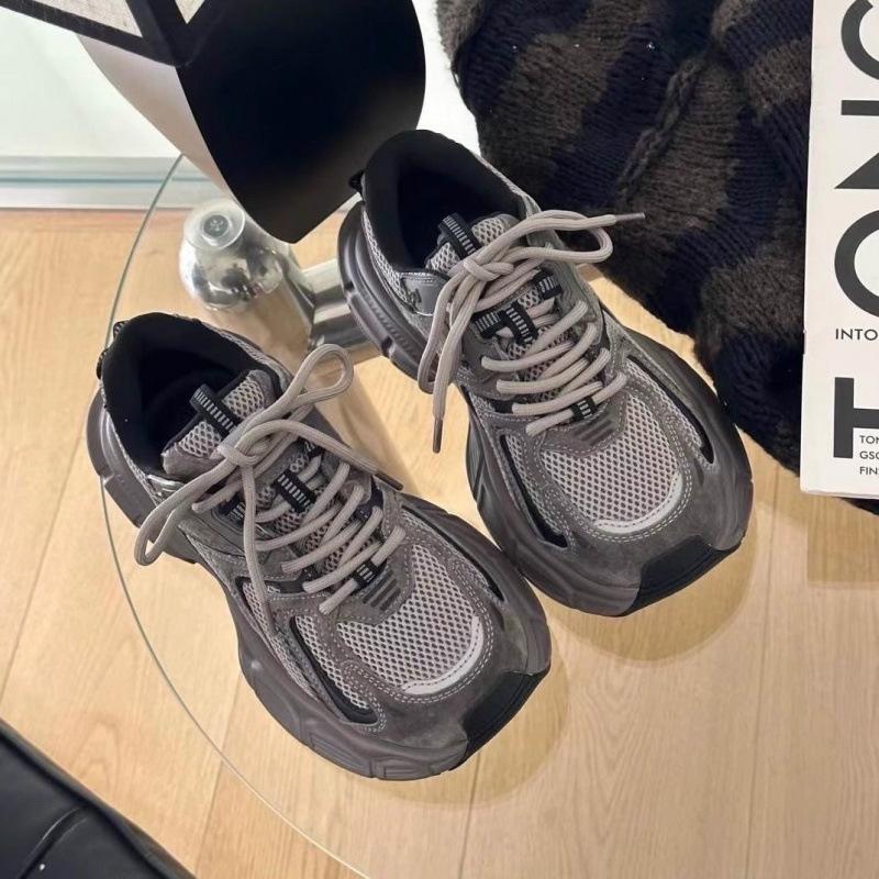 Paris dad shoes женские ins tide 2025 сетчатые легкие дышащие спортивные туфли для студентов универсальные повседневные туфли