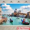 2D flat design 1 piece showcases the charming canal scenery of Venice suitable for weddings parties and other occasions