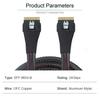 ChenYang CY 8i Host Male to Male Slimline SAS Target 50cm SFF-8654 74-Pin SFF-8654 74-Pin PCI-E 4.0 Cable,
