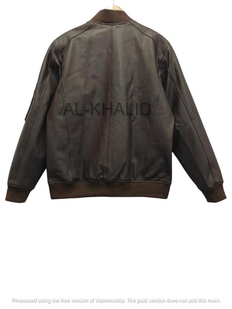 Мужская куртка из натуральной кожи коричневого цвета, ручной работы, из ягнячьей кожи, стильная, мягкая, мотоциклетная