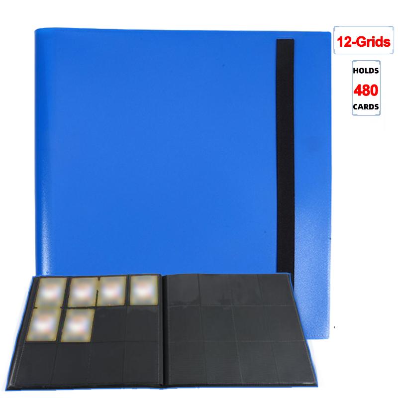 160/360/480 Cards Capacity Pocket Holder Binders Albums For Game Card Book Sleeve Holder PP Cover Ideal For Basketball Cards NEW
