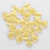 Round 2 Hole Resin Button Sewing Fit Scrapbooking Apparel Crafts Diy Decoration 24PCS