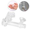 Fish Tank Feeding Shrimp Feeder Tube 88mm with Fixing Bracket for Aquarium