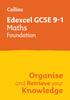The Edexcel GCSE 9-1 Maths Foundation Organise and Retrieve Your Knowledge Book