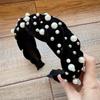 Luxurious Baroque Pearl & Velvet Braid Headband