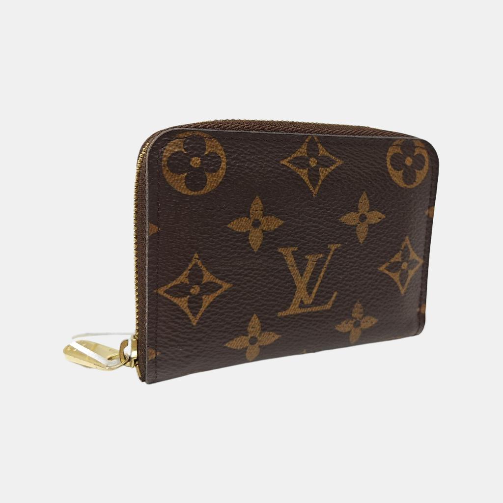 [Б/У] Кошелек Louis Vuitton Zippy 'Коричневый канвас Monogram' - Хорошее состояние #191VN8D