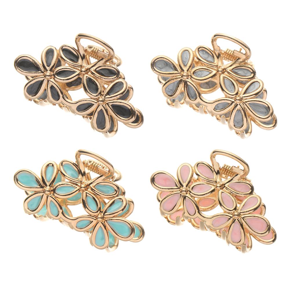Women Girls Non Slip Metal Gorgeous Hair Clips Hair Claw Ornament Styling Tools Hair Accessories