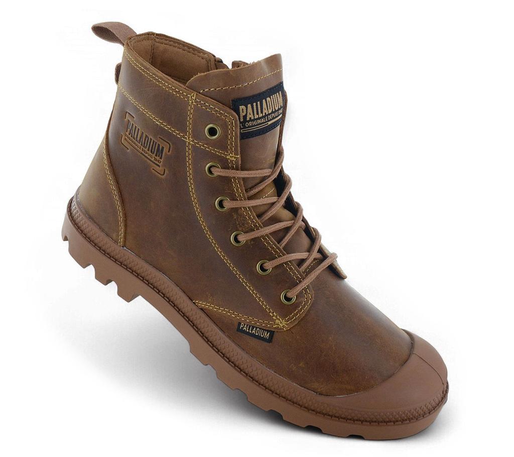 Palladium Pampa ZIP LTH Legacy Leather - Мужские ботинки Сапоги Обувь Коричневый 79502-257-M ОРИГИНАЛ