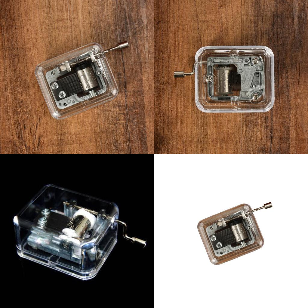 Минималистичная Акриловая Музыкальная Шкатулка DIY Игрушка для Студентов и Праздничного Подарка