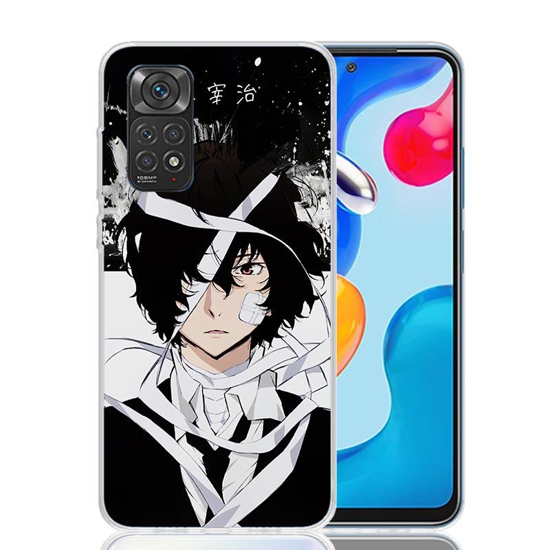 Чехол для телефона Bungo Stray Dogs Дазай для Xiaomi Redmi Note 15 14 13 12S 12 Pro Plus 11S 11E 11 11T 10S 10 Арт Мягкий Чехол с Рисунком Re