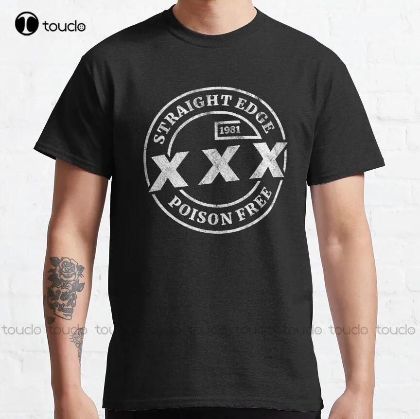 Straight Edge Xxx Poison Free Classic TShirt MexicanShirts For Unisex Tee T Shirts Digital PrintingBreathable Cotton Retro