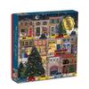 Winter Christmas Street Scene Pattern Puzzle Toy For Adults And Stress Relief