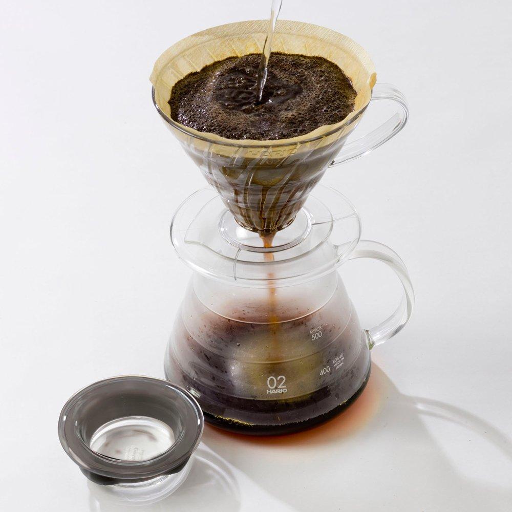 HARIO V60 Сервер для кофе 600 мл Прозрачный XGS-60TB - Идеально подходит для заваривания методом пуровер