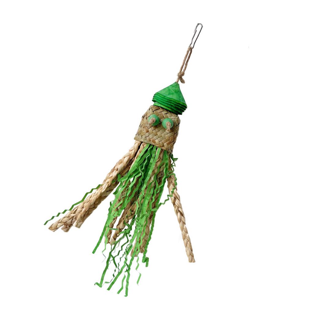 Pet Bird Chew Toy Natural Colorful Shredding Paper for Cockatiel Conure Cockatoos Teeth Grinding Toy for Cage