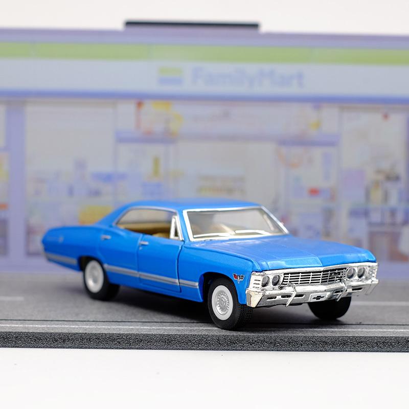 Kinsmart 1967 Chevrolet Impala Сплав Литой Модель Автомобиля 1/43 Игрушка С Инерционным Механизмом Для Детских Подарков Коллекция Игрушек