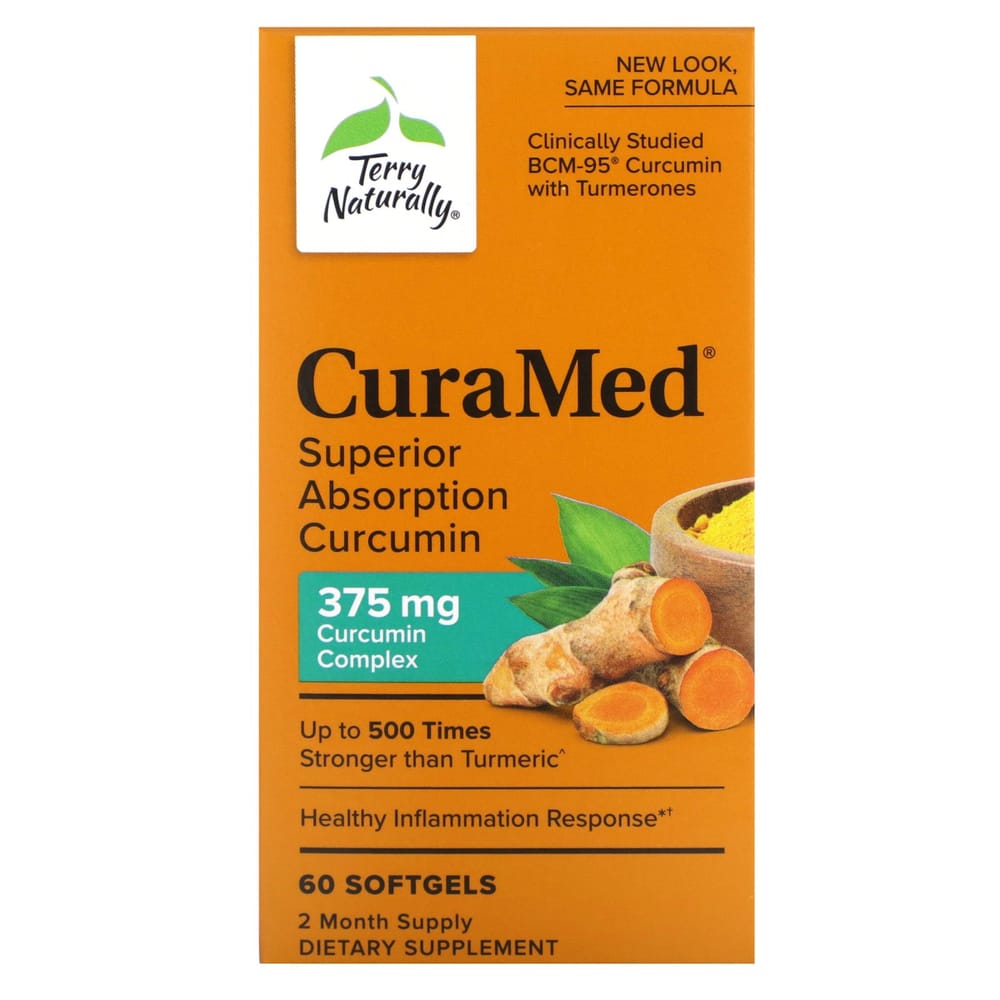 Terry Naturally CuraMed 375mg Softgels, 60 Count