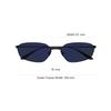 Balenciaga Irregular Shaped Sunglasses With Colored Lenses Unisex sunglasses Black BB0412S003
