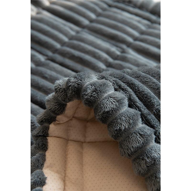 Simple Plush Sofa Cushion Non-slip Winter Thickened Sofa Cushion Warm Plush Non-slip