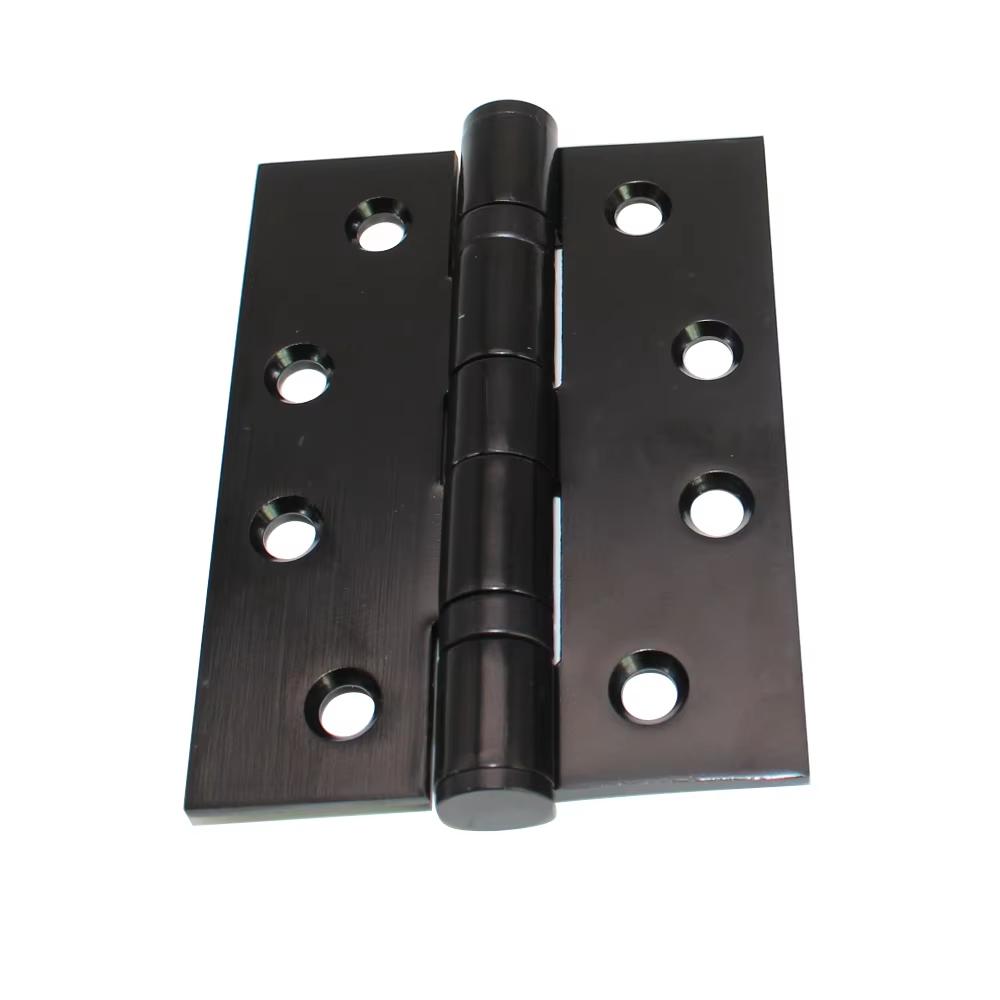 Modern Design Matte Black Ball Bearing Gate Hinges Rustproof Stainless Steel 304 for Wooden/Flush/Pivot/Swing Doors