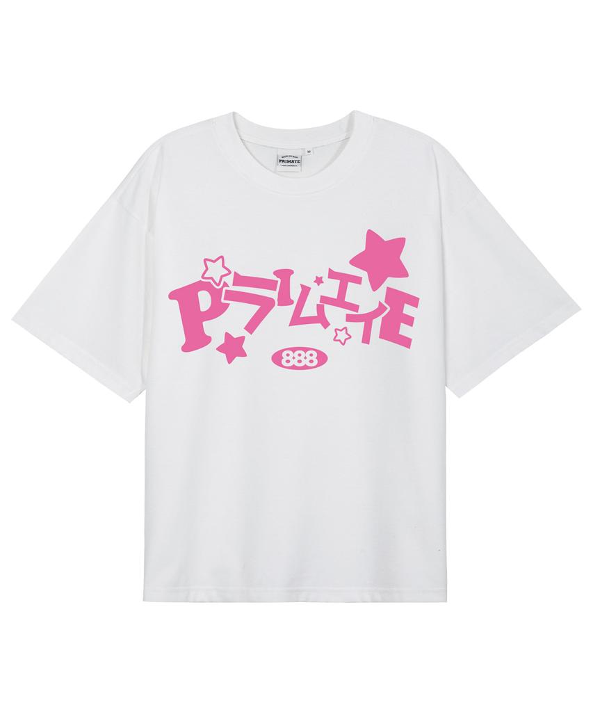 PRIMATE [Cool Cotton] Sugar Oversized Short Sleeve T-Shirt 8 Colors (B Type)