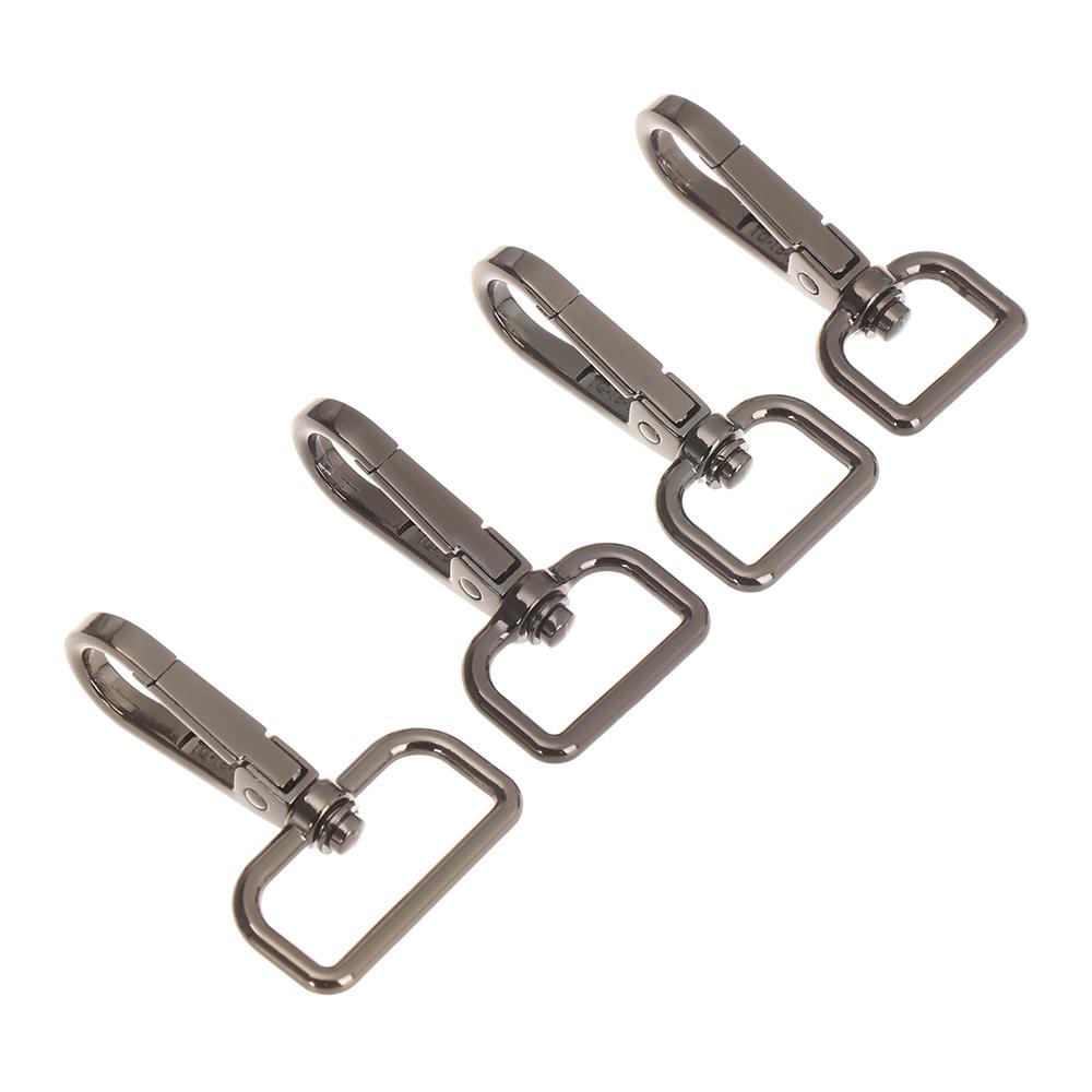 5pcs Hardware DIY KeyChain Split Ring Collar Carabiner Snap Bags Strap Buckles Lobster Clasp Hook