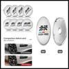4pcs 60mm Wheel Center Hub Cap Car For Honda Mugen PowerVossen Wheel Accord Odyssey JAZZ CRV Fit