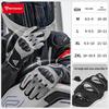 Carbon Fiber Motorcycle Gloves, Touchscreen & Breathable, All-Season Comfort, Protective Gear