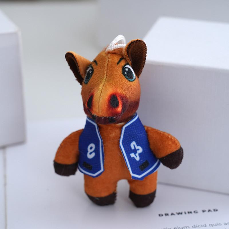 Мягкая плюшевая игрушка пони, набитая PP-хлопком, для детей, декор комнаты