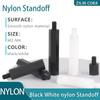 Nylon Hex Standoff Plastic PCB Motherboard Hexagon Male Female Pillar Thread Spacer Black White M2 M2.5 M3 M4