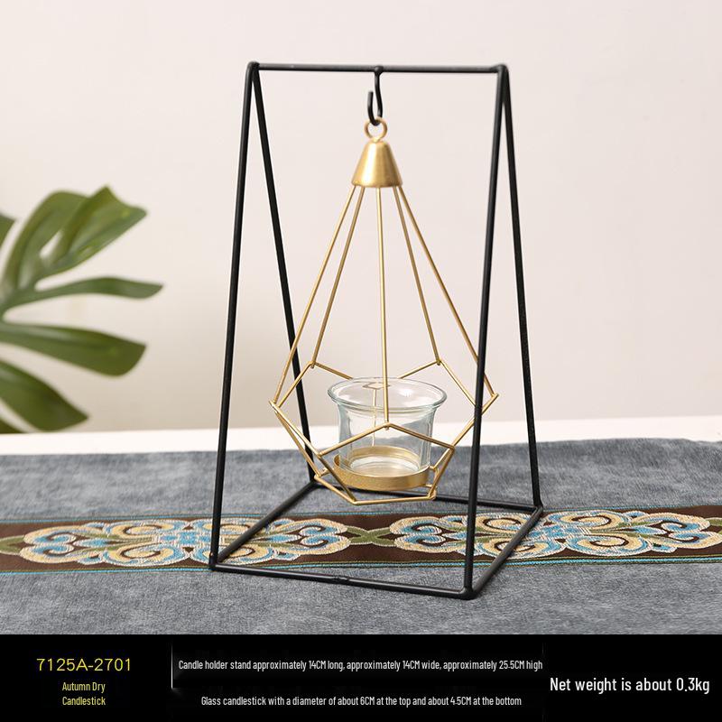 Винтажный французский подсвечник-украшение – Романтический европейский держатель для свечей для декора стола и фотосессий