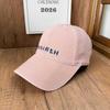 Old retro soft top cap Washed embroidered baseball cap Men's and women's big head friendly four-season travel wear hat